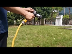 8 รูปแบบสําหรับความต้องการในการทําความสะอาดที่แตกต่างกัน ปืนสเปรย์น้ําโลหะสําหรับการใช้งานหลากหลาย